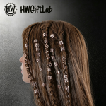Punk Champagne Hair Accessory Set