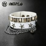 Punk Pentagram Cuff Bracelet