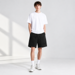 Fear of God Essentials SS22 Black Sweat Shorts - Image 3