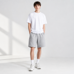 Fear of God Essentials SS22 Dark Oatmeal Sweat Shorts - Image 3