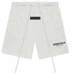 Fear of God Essentials SS22 Light Grey Sweat Shorts - Image 4