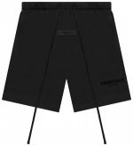 Fear of God Essentials SS22 Black Sweat Shorts - Image 5